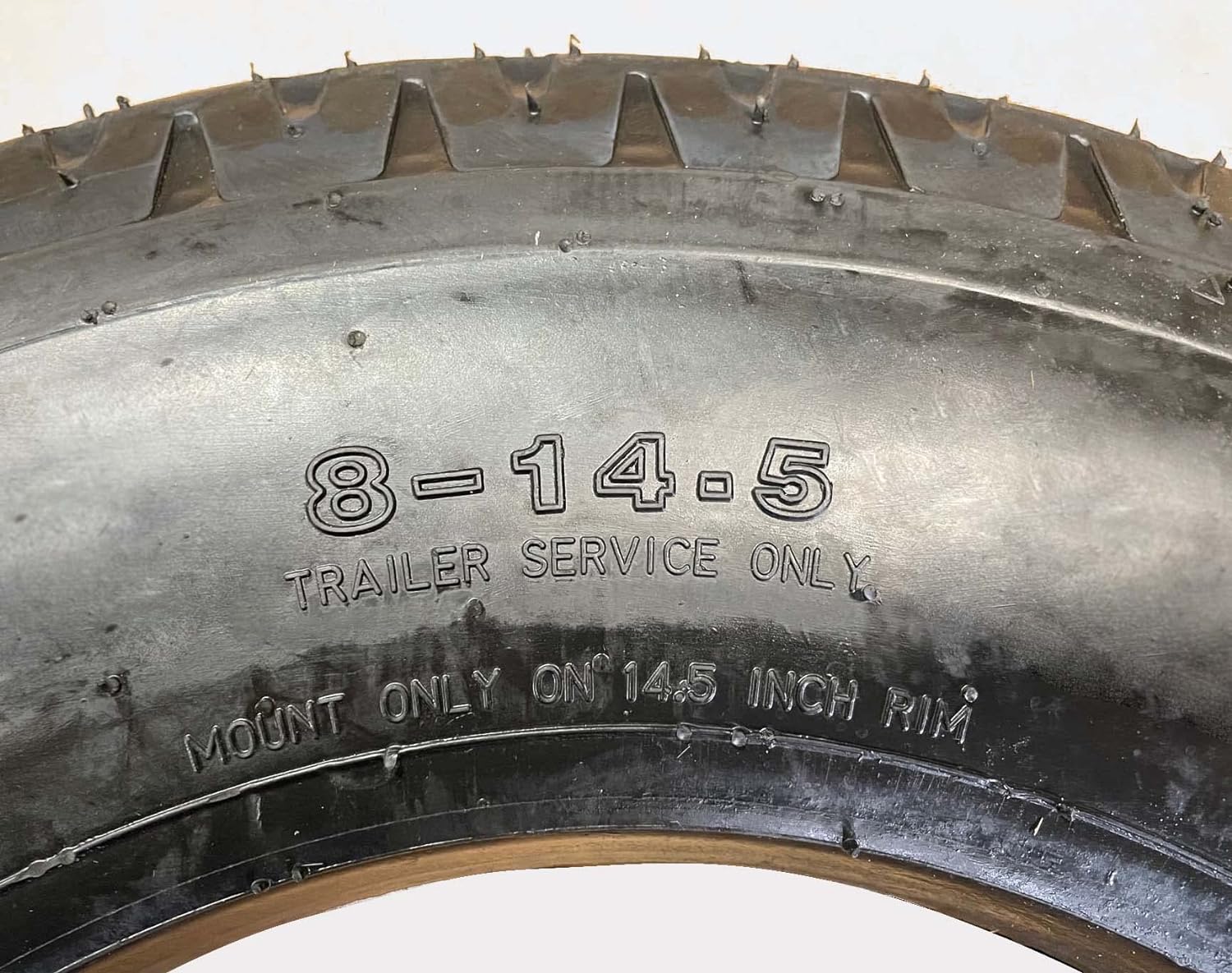 8-14.5 14 Ply Load Range G Trailer Tires Set 4 O1512