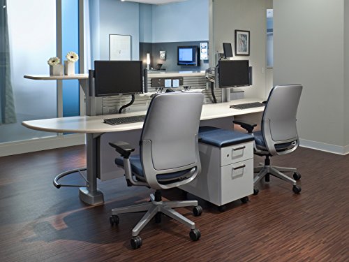 Platinum Frame/Base Task Chair with 4 Way Adjustable Arms I117
