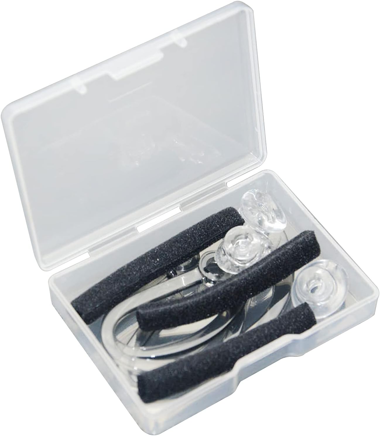 Earhooks Spare Earbuds with Foam Tube Kit Replacement Tip Small Medium Large Size 1Set P8729