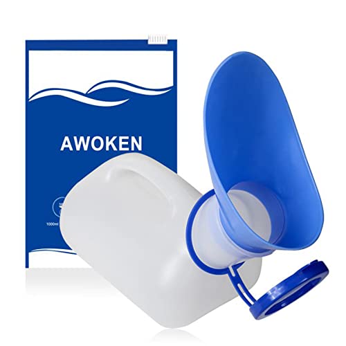 Unisex Urinal with Sealed Lid and Funnel Z302982