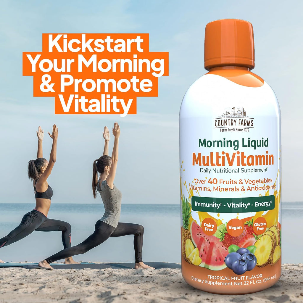 Morning Liquid Multivitamin, 32 fl oz Z59505