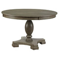 48" Dia x 30" H Round Wooden Dining Table S86243
