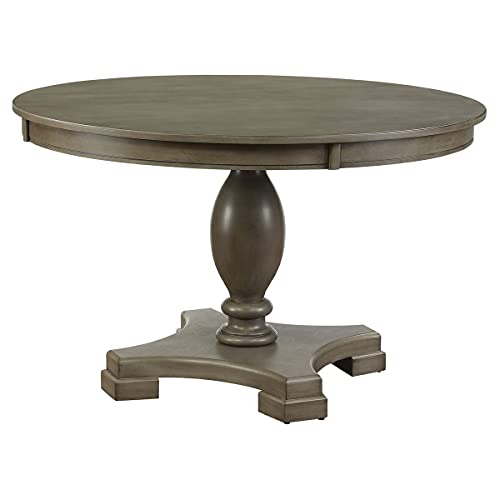 48" Dia x 30" H Round Wooden Dining Table S86243