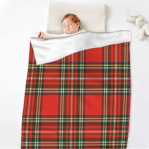 Reversible Fluffy Plush Fleece Blanket 60x80 Inches O5598