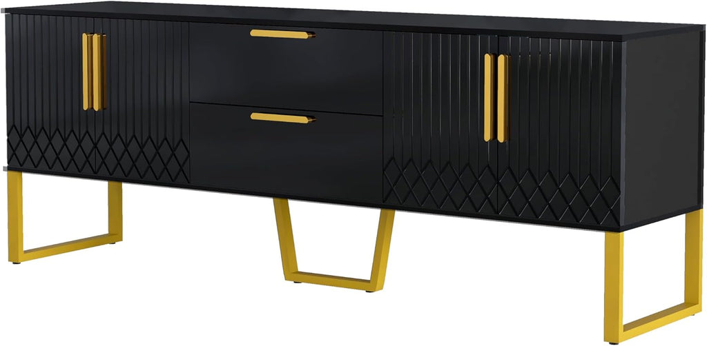 66.9" TV Stand with Drawer & Doors H7544