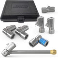 Set of 7 Open Flow Tire Air Chuck Kit B37378