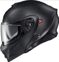 Matte Black Modular Motorcycle Helmet E6416