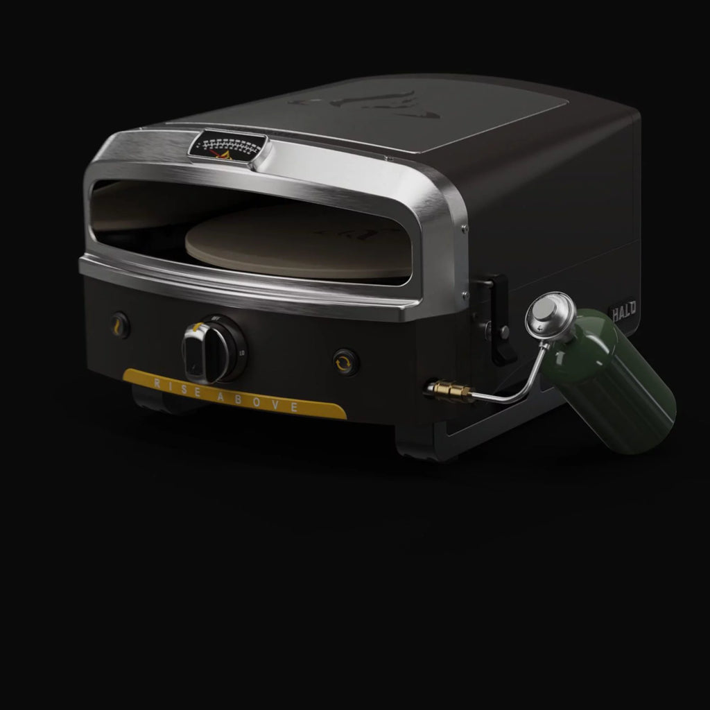 16 LP Gas Portable Outdoor Pizza Oven with Rotating Cooking Stone N681019