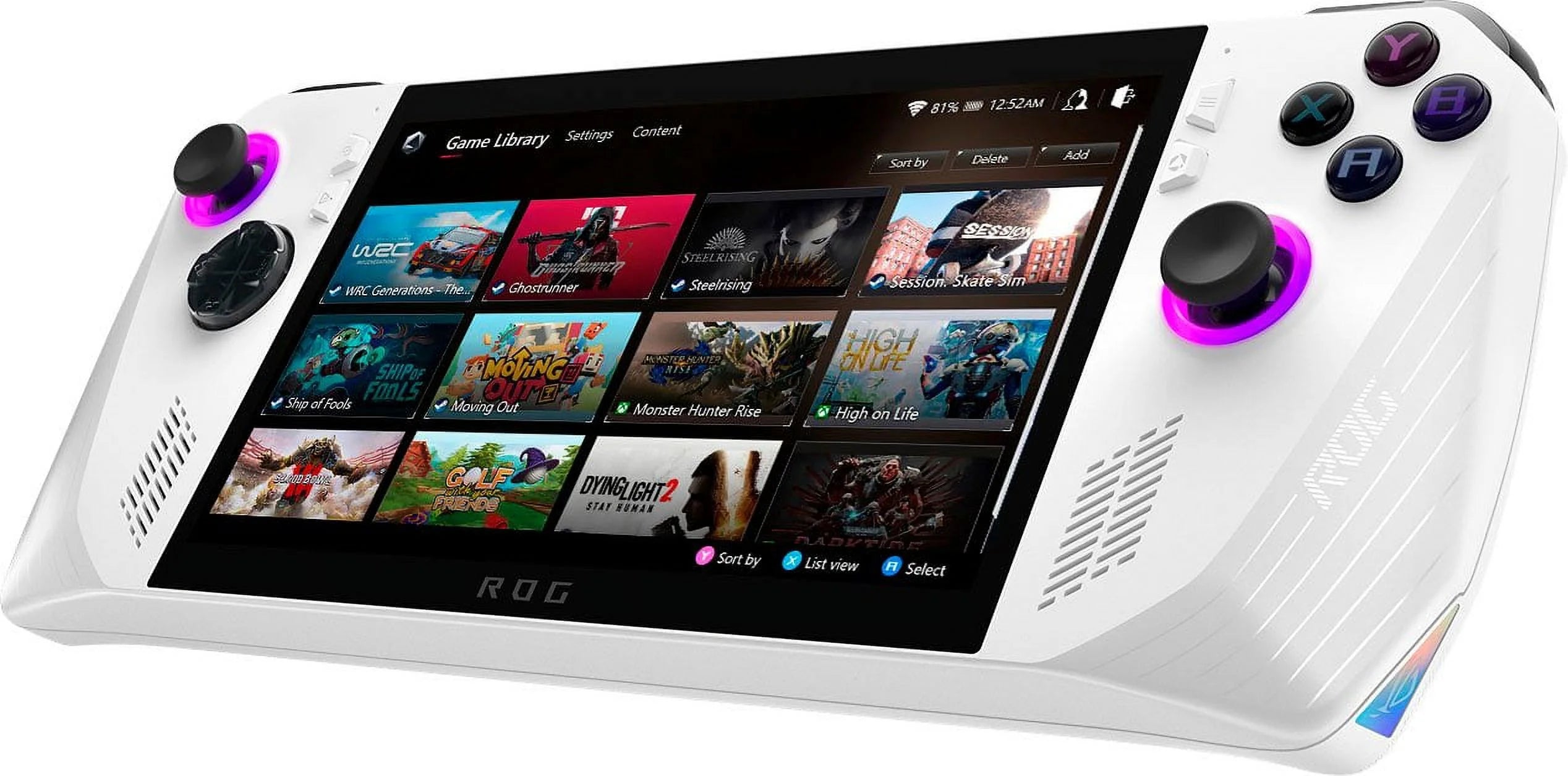 512GB Gaming Handheld 7-inch Touchscreen 120Hz FHD 1080p AMD Ryzen Z1 Processor Y3936
