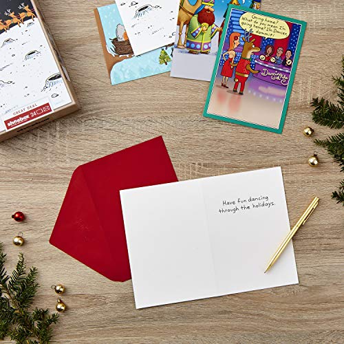 24 Christmas Cards with Envelopes V261