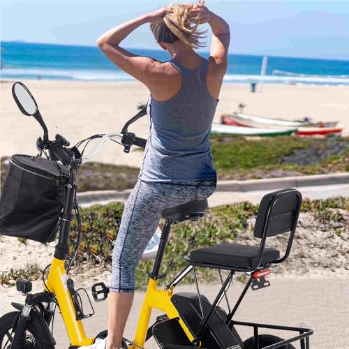350W Folding Electric Tricycle with 480Wh Removable Battery and 2 Seats E86082