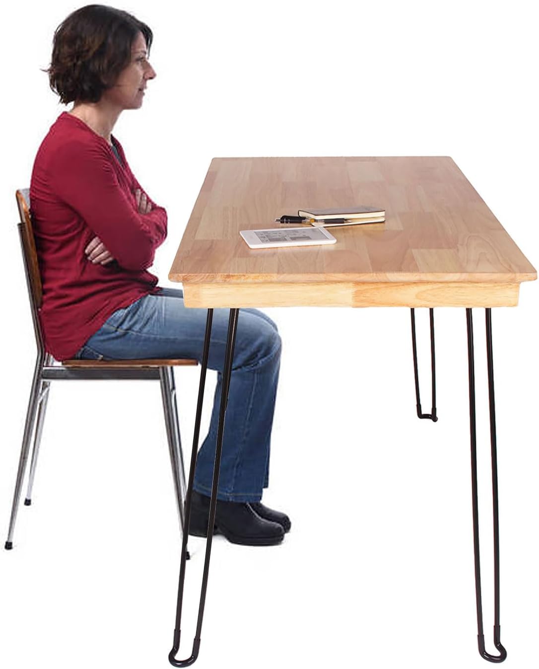 43in Wooden Folding Desk X650