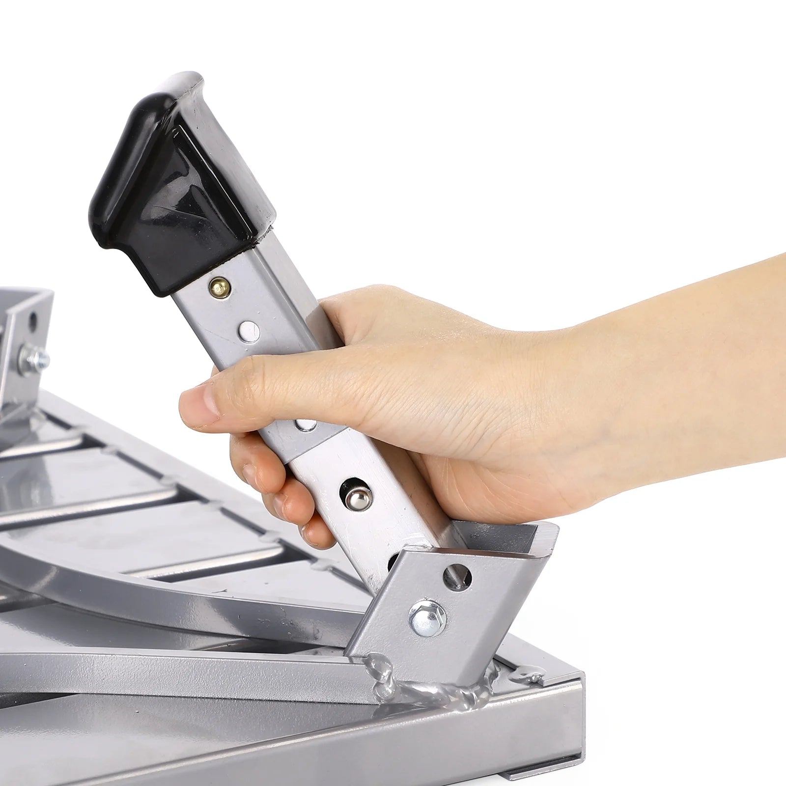 Folding Aluminum Platform Step Stool H44970