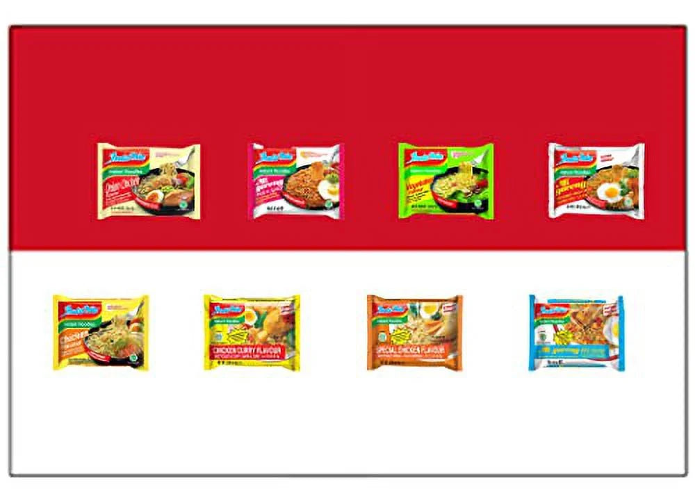 12 Pack Instant Ramen Noodle Variety Pack with Chopsticks N29490