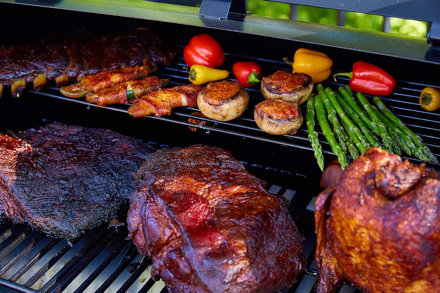 Black Wood Pellet Grill W78719