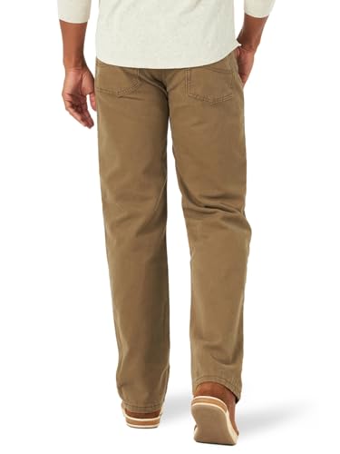 Fleece And Flannel Lined Relaxed-Fit Straight-Leg Jeans I404
