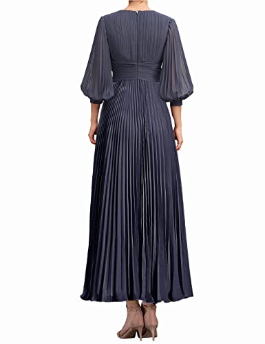 Long Pleated Formal Evening Dresses R204057