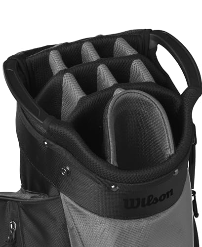 Black/Grey/Red Golf Cart Bag G288