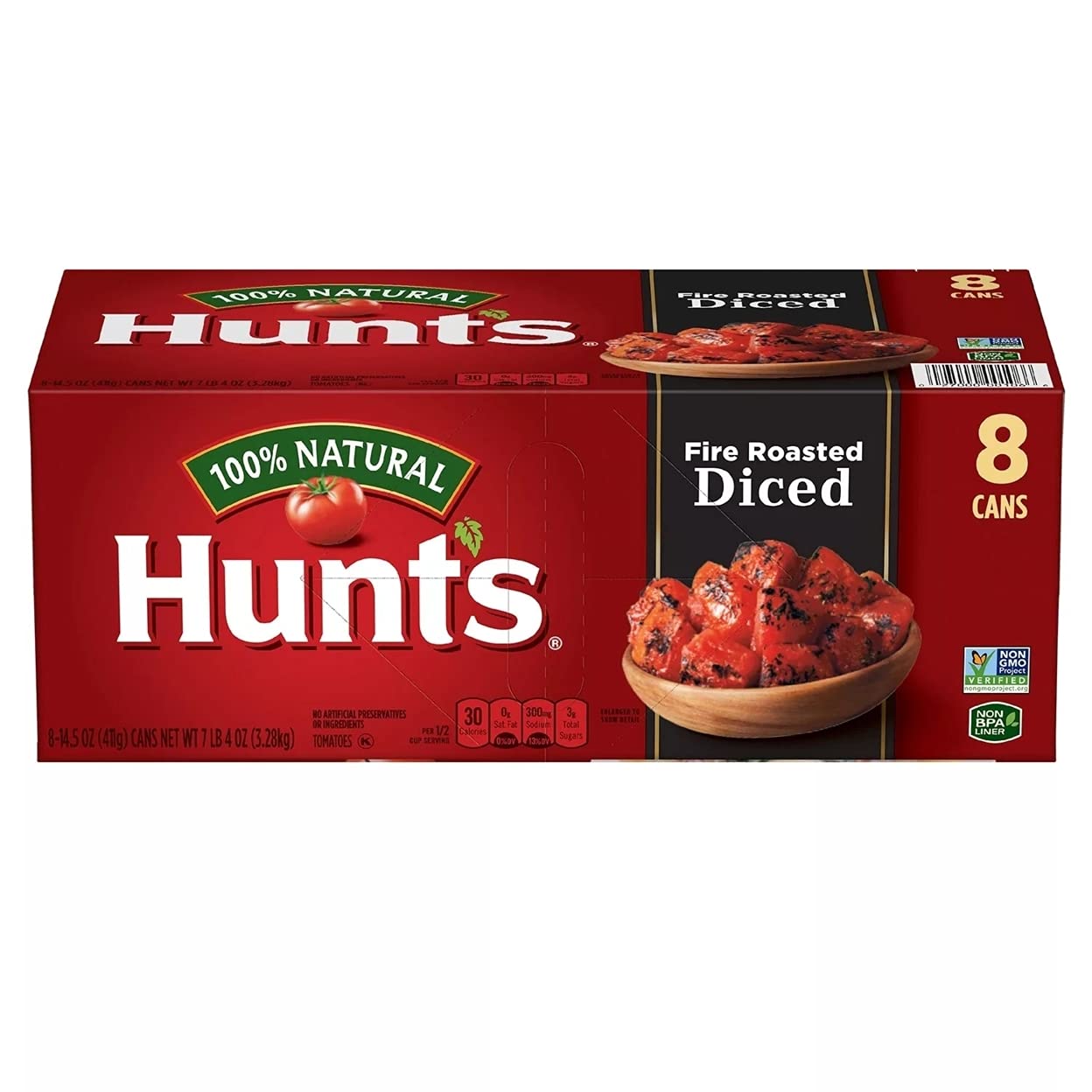 14.5 Ounce Fire Roasted Diced Tomatoes (Pack of 8) B41674