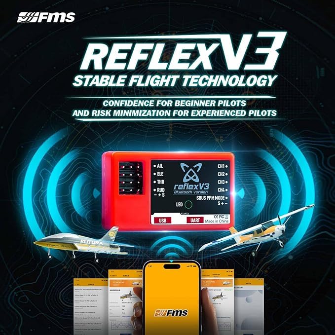 Remote Control Airplane 1300MM (52") 6 Channel RTF Ready to Fly T968069