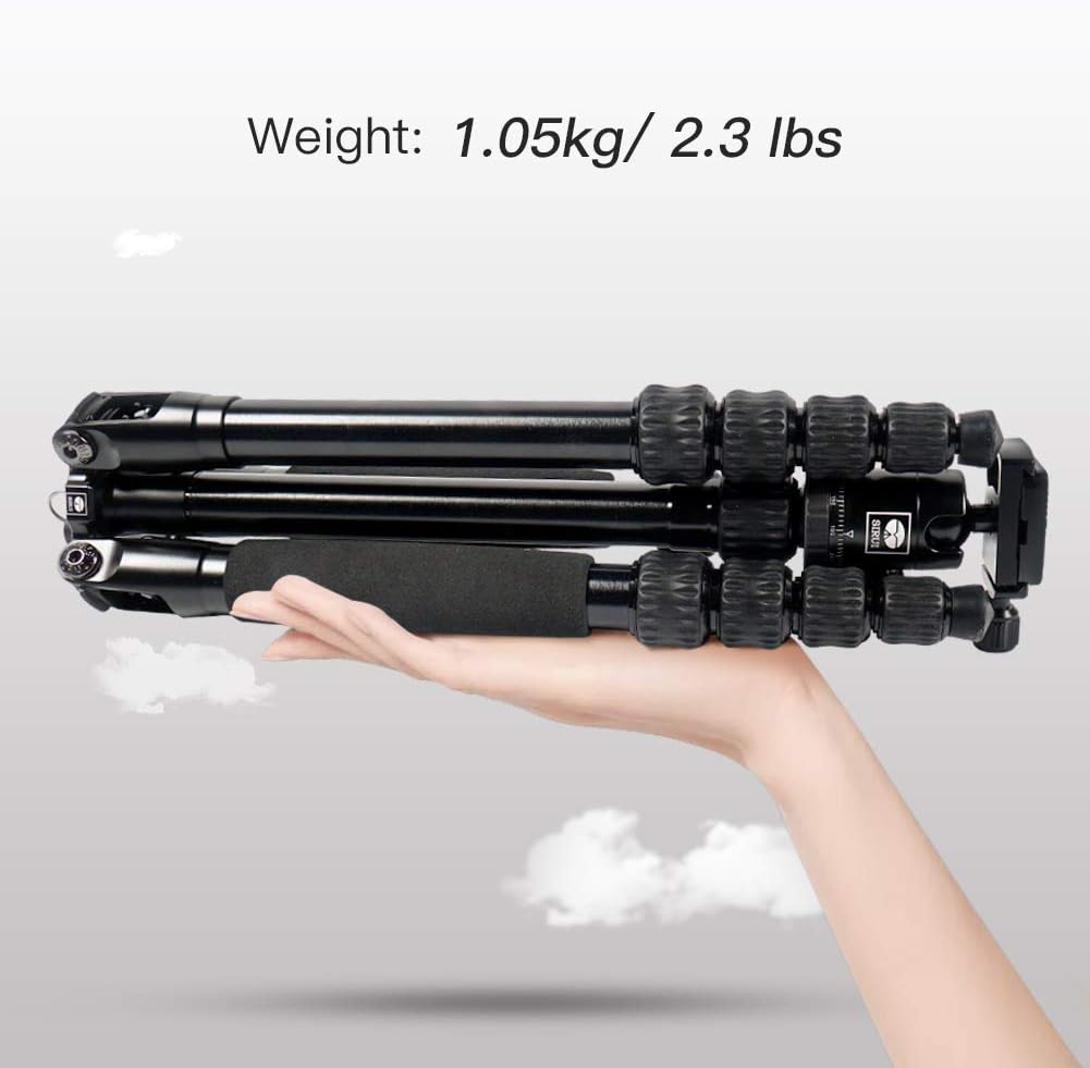 Compact Traveler Tripod with 360° Panorama Ball Head (Aluminum) R3759