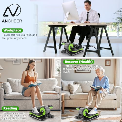 Under Desk Elliptical Machine with 12 Adjustable Speeds B6773