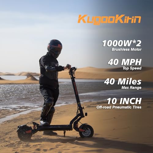 40 Mph 40 Miles 20.8Ah 10'' Off-Road Tire Foldable Electric Scooter K5714