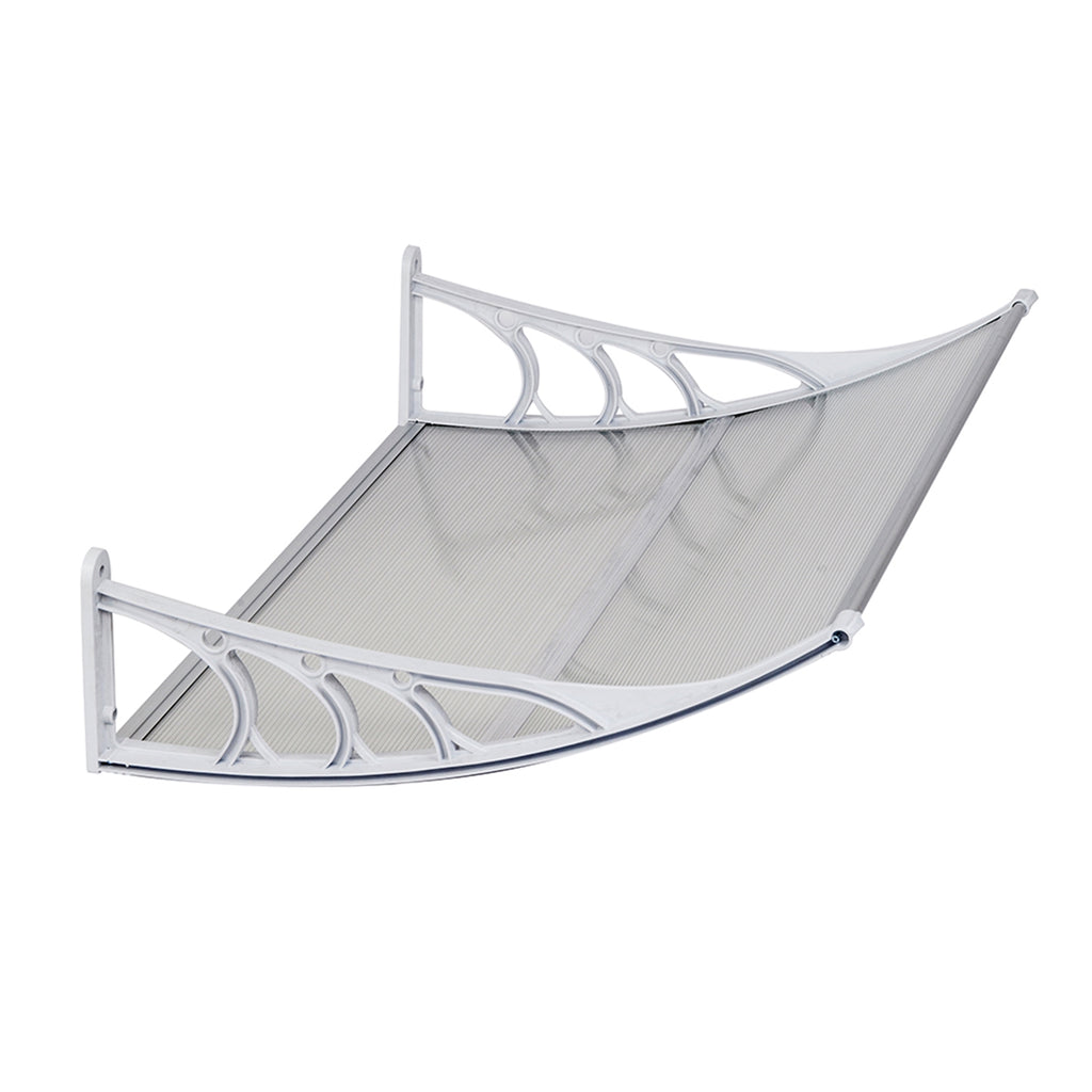 40''x32'' Clear Polycarbonate Window Awning Canopy F822121