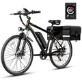 Electric Bike with 500W Motor, 40 Miles Range, 20 MPH, 360Wh Battery, 7-Speed, 26" Tires, Front Fork Suspension V301632