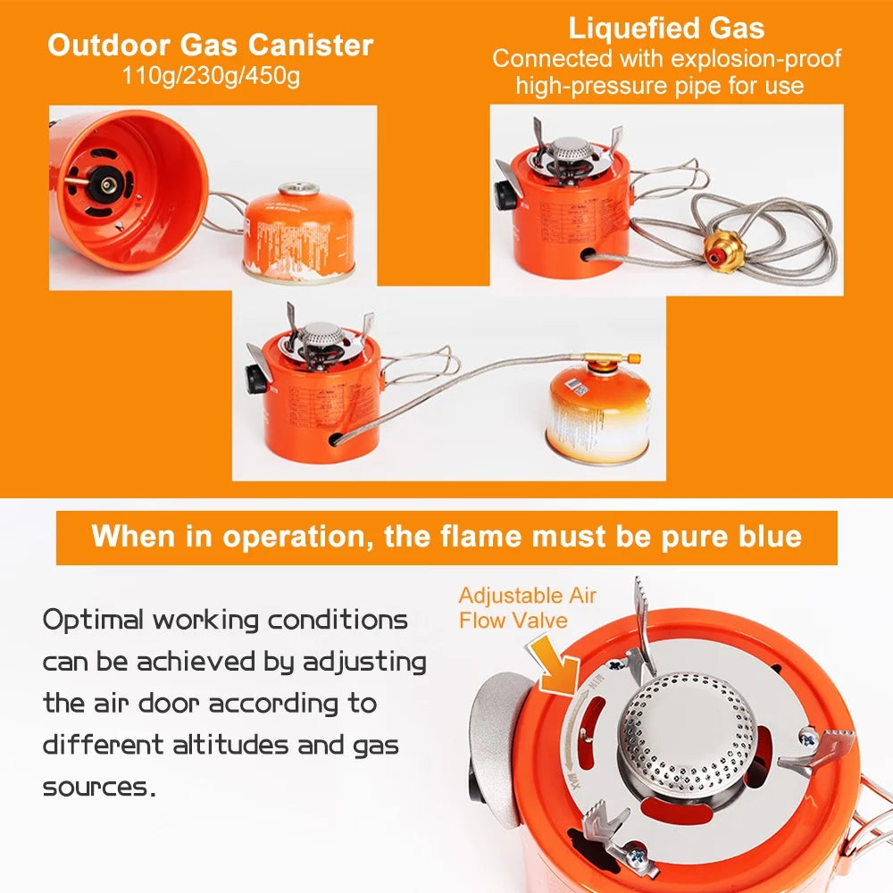 2000W Portable Outdoor Heater Stove W50511