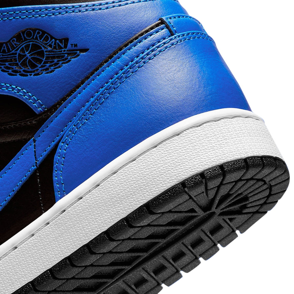 Black Hyper Royal-White Jordan 1 Mid T63434