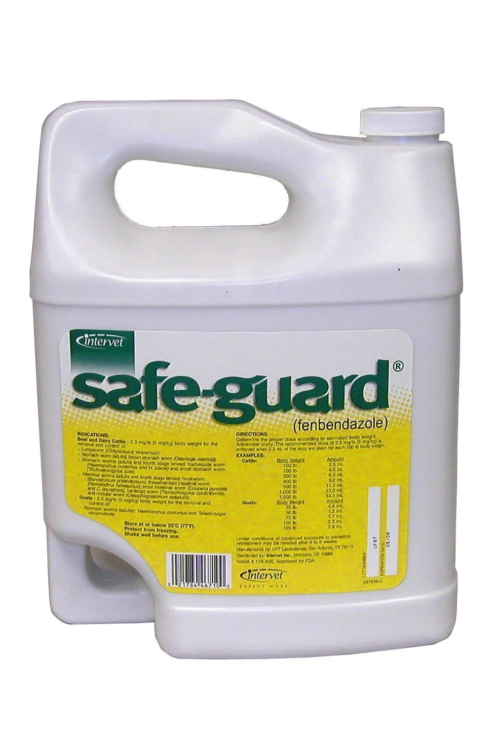Safe-Guard Suspension Cattle Sheep Dewormer J7799