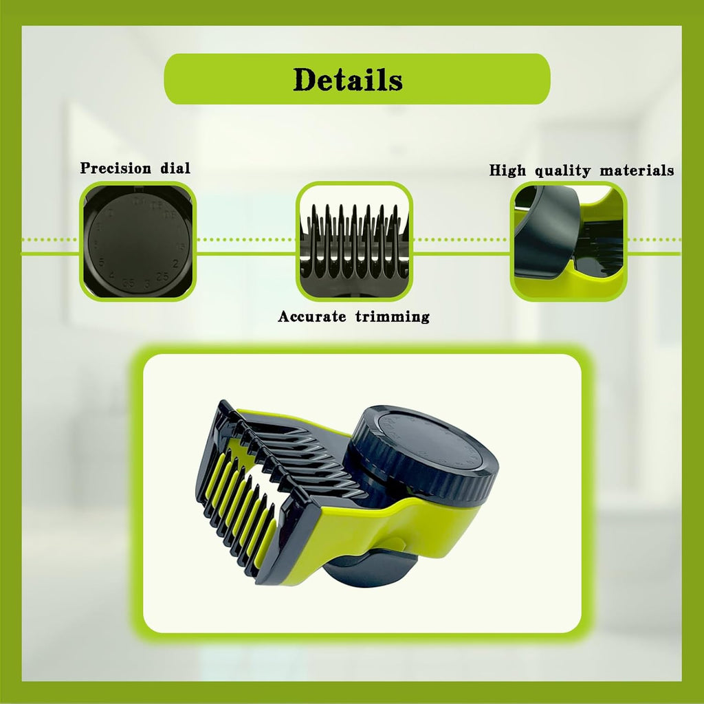 Oneblade replacement blade Trimmer with Adjustable Hair Guards Combs R961522