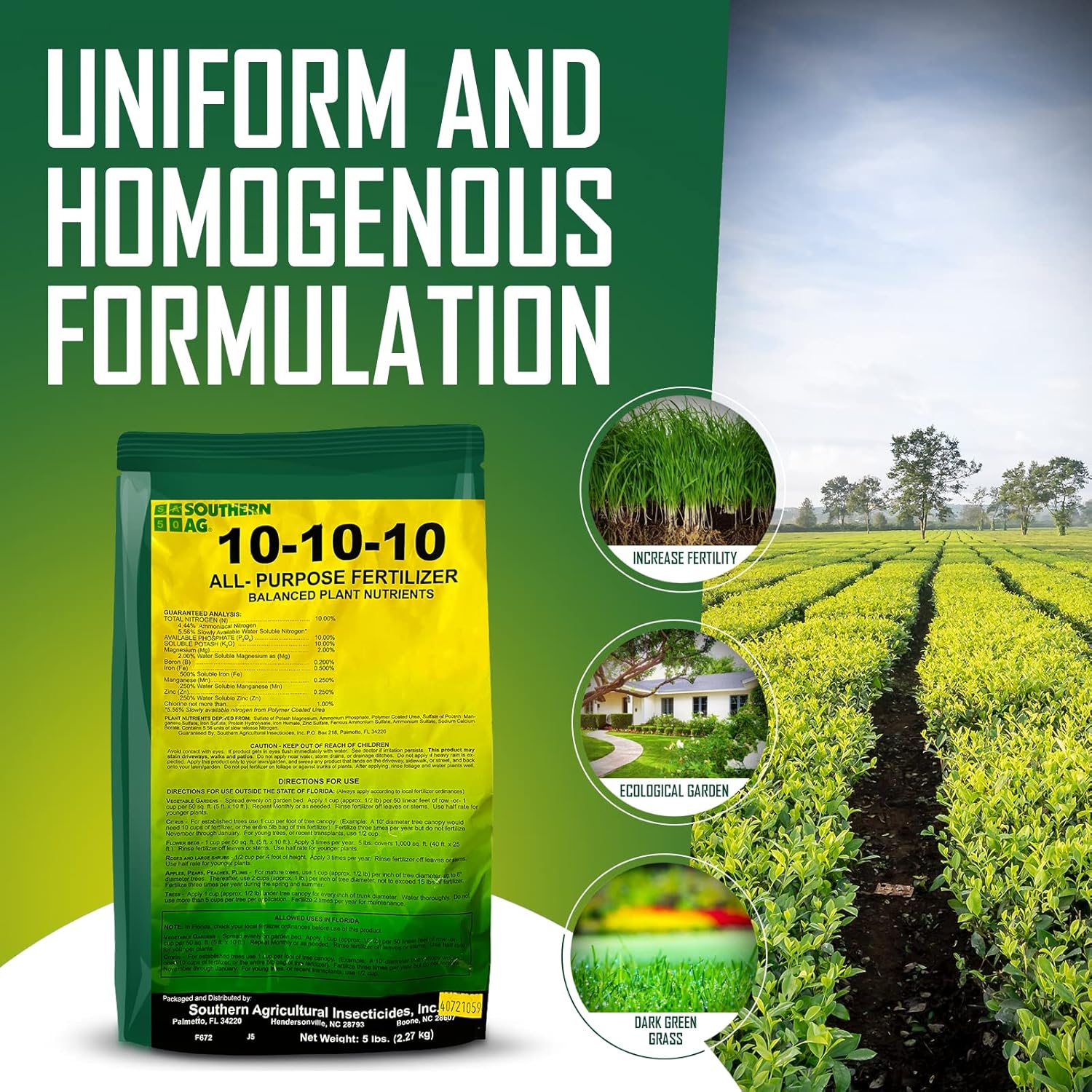 10-10-10 All-Purpose Granular Fertilizer 5LB B880277
