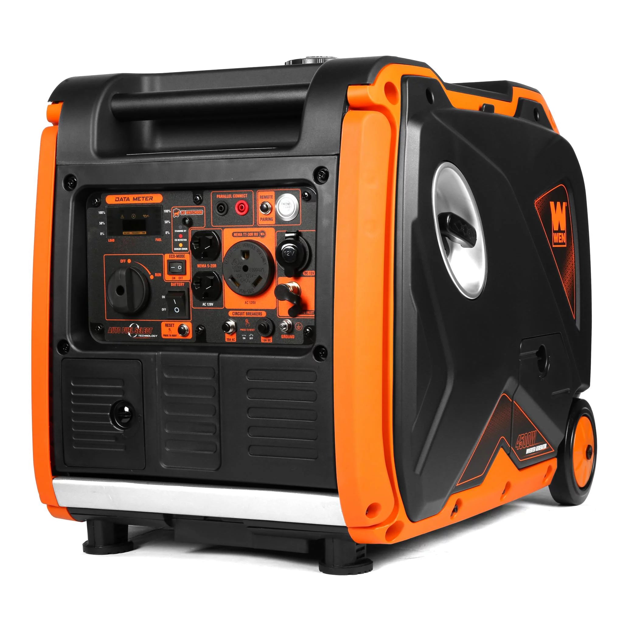 4500-Watt Dual Fuel Portable Inverter Generator with Remote Electric Start B101