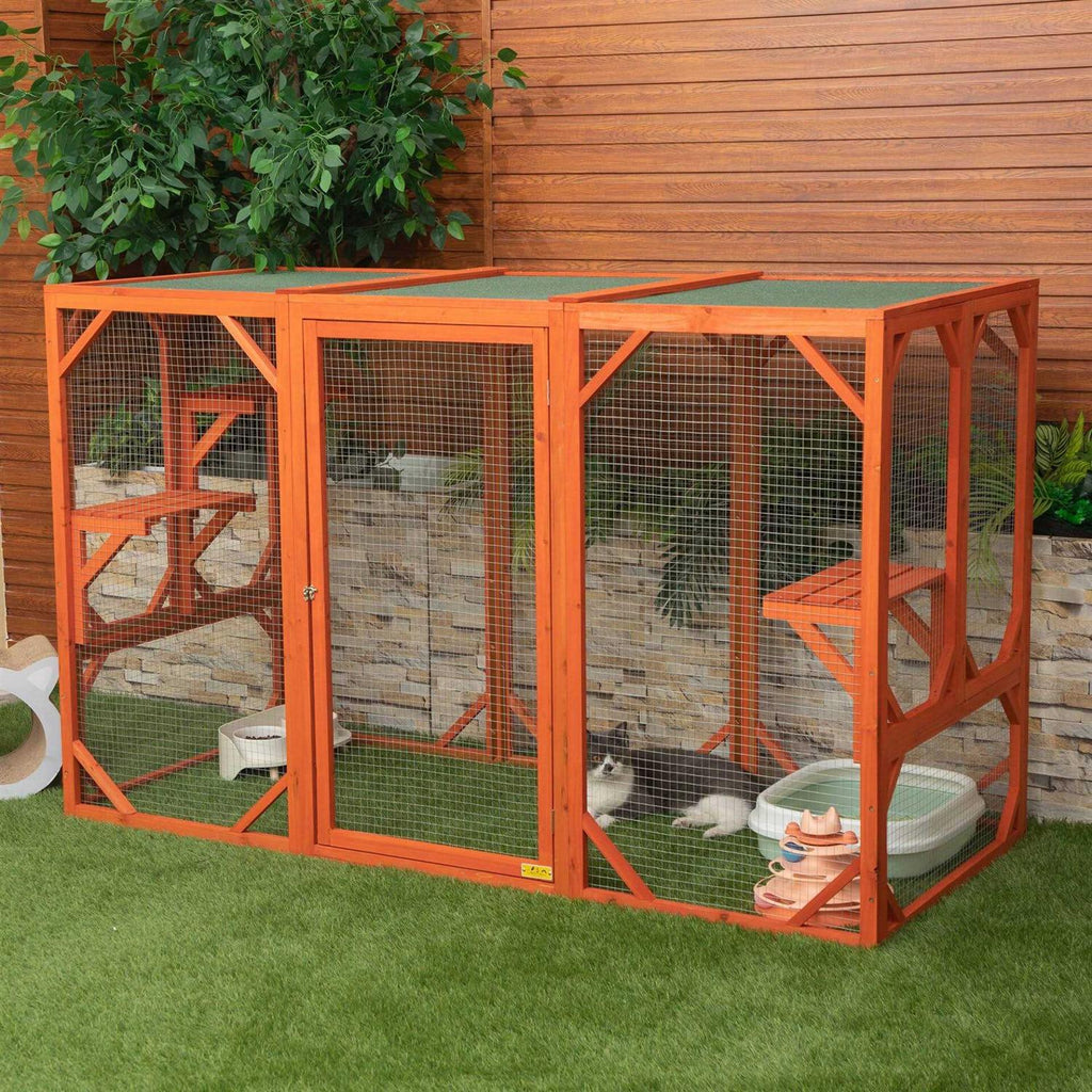 Outdoor Cat Enclosure Playpen Catio Z195