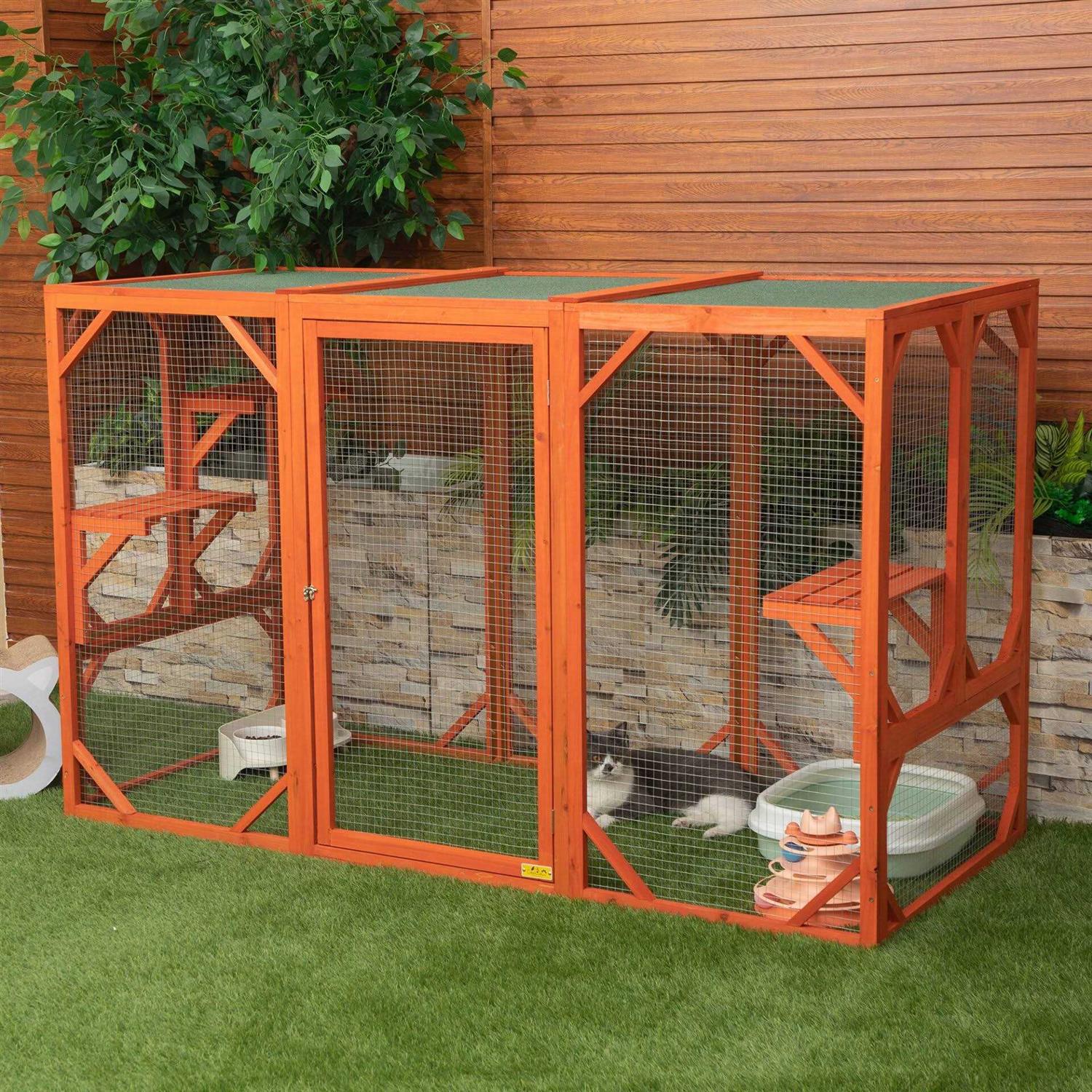 Outdoor Cat Enclosure Playpen Catio Z195