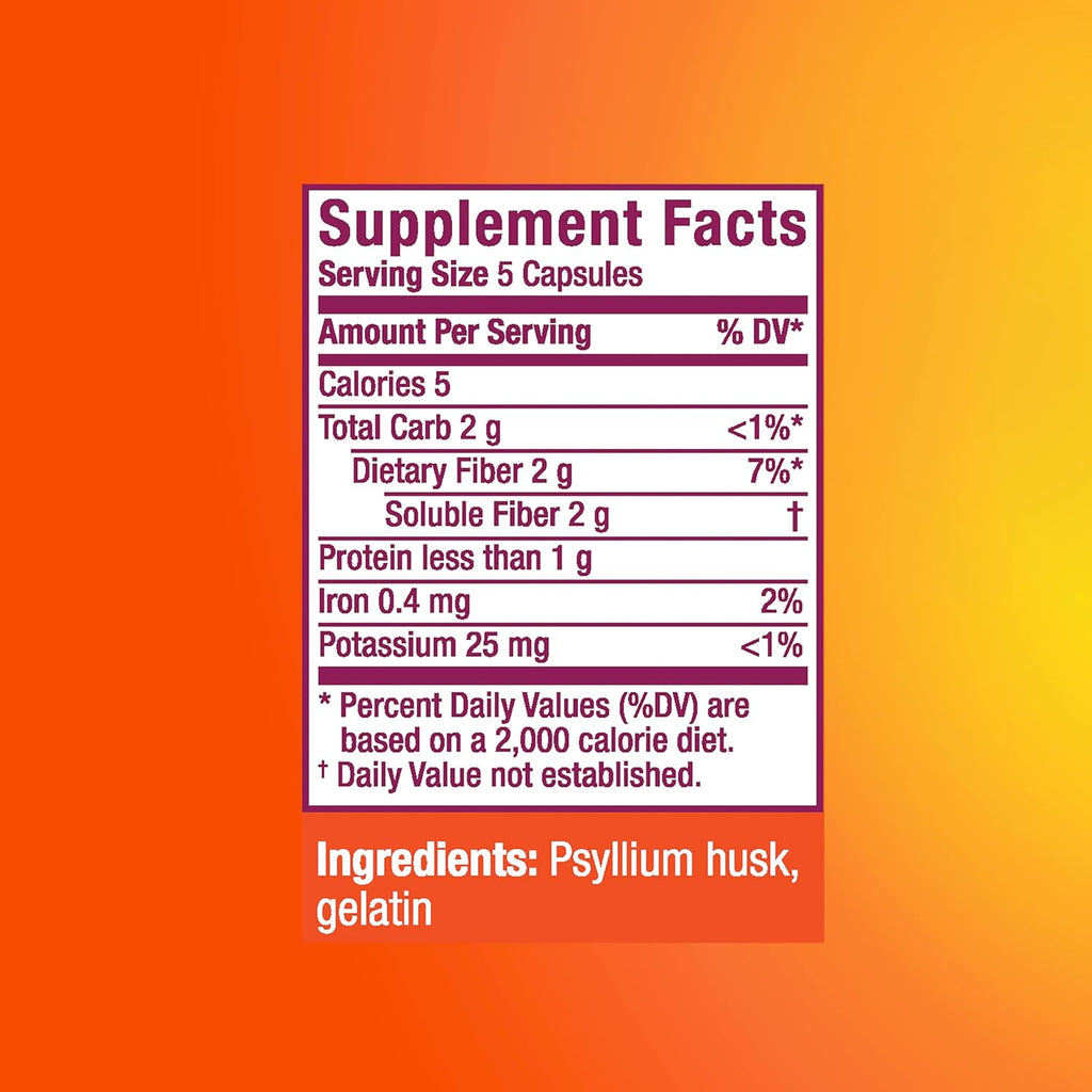 160 Capsules Fiber Supplement M630