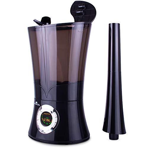 Black Cool Mist Ultrasonic Digital Humidifier U2008
