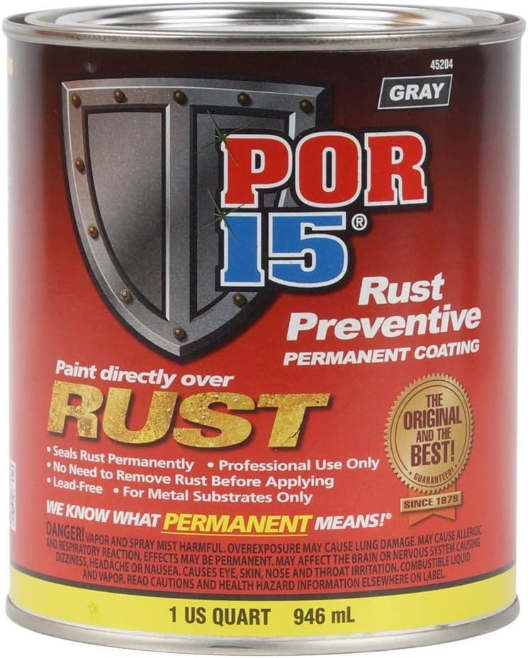 Semi-Gloss Black Rust Preventive Coating D640