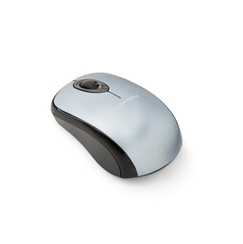 Black Wireless Optical Computer Mouse with USB Nano Receiver E8031