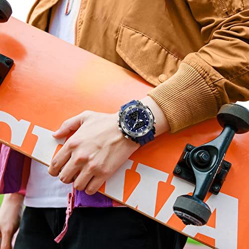 Men's Stainless Steel Digital Watch O38168