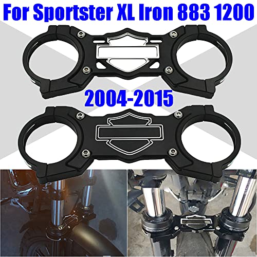 Motorcycle Front Fork Brace Shock Absorber Stabilizer for Harley Sportster 883 1200 U953