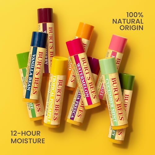 Pink Grapefruit, Mango, Coconut & Pear, and Pomegranate Lip Balm, 4 Tubes, 0.15 oz. G30611
