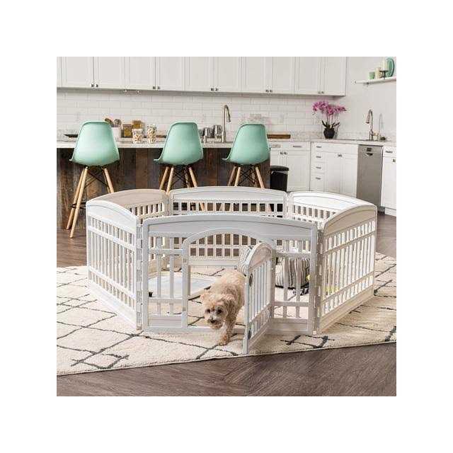 6 Panel Exercise Pet Playpen with Door D15421