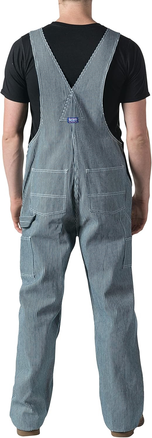 Hickory Stripe Bib Overalls P10311