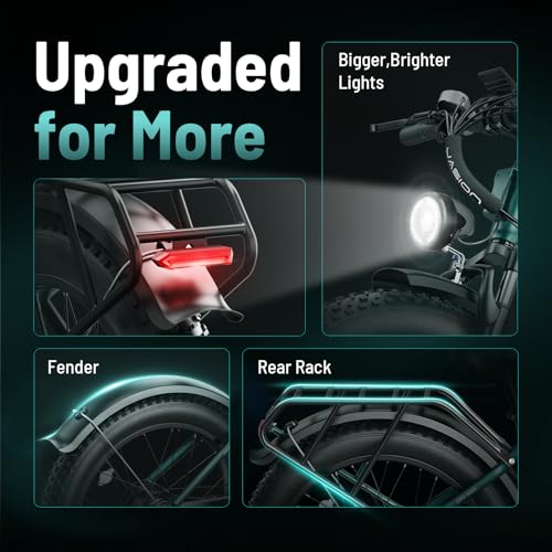 Electric Bike with 1500W Peak Motor, 48V 15Ah Battery, 26'' x 4'' Fat Tire P668