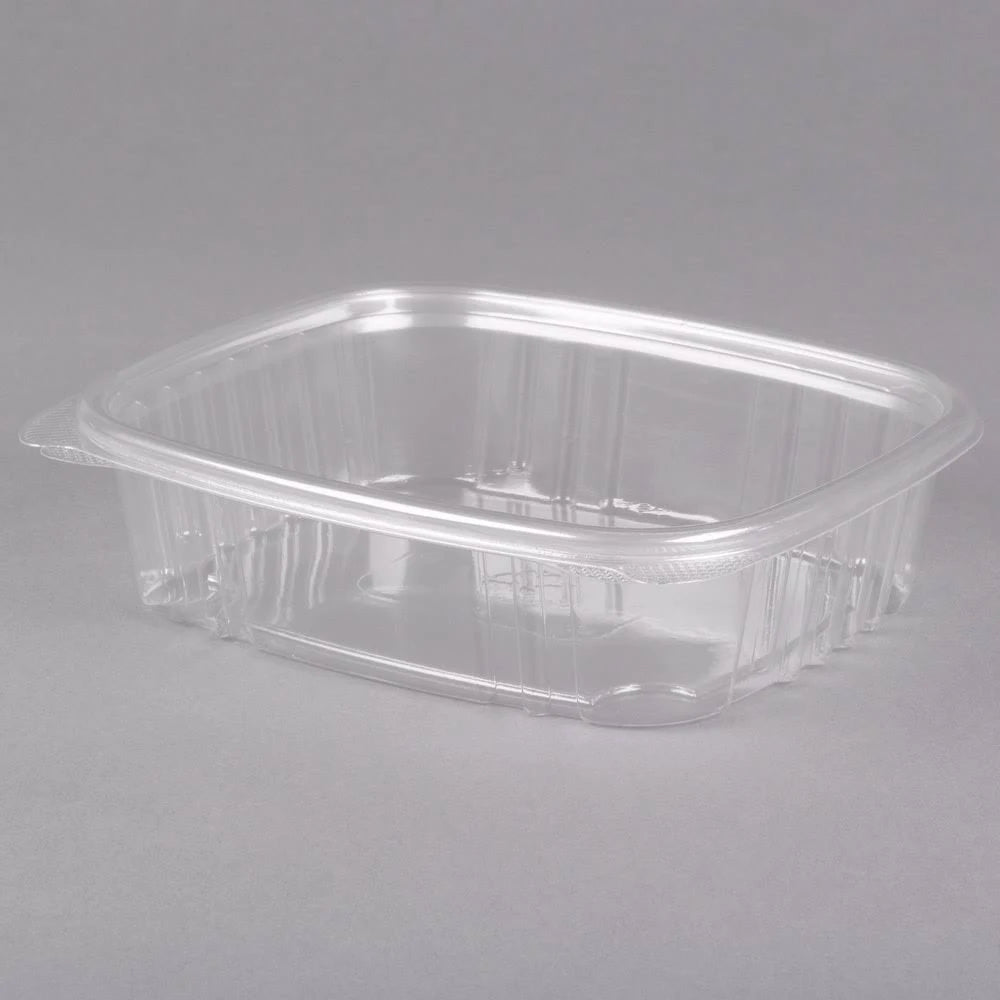 24 oz Clear Hinged Deli Container O7095