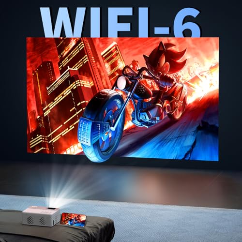 Mini Projector, 1080P Full HD Portable Projector C53788
