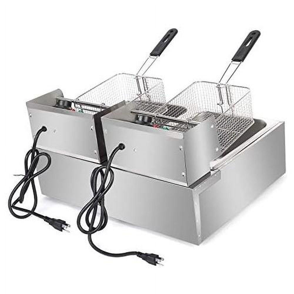12L Electric Dual Deep Fryer P770